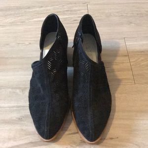 1. State Cutout Booties Black